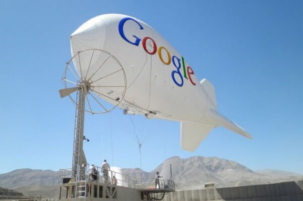 Google Uçan Balonlarla İnternet Sağlayacak