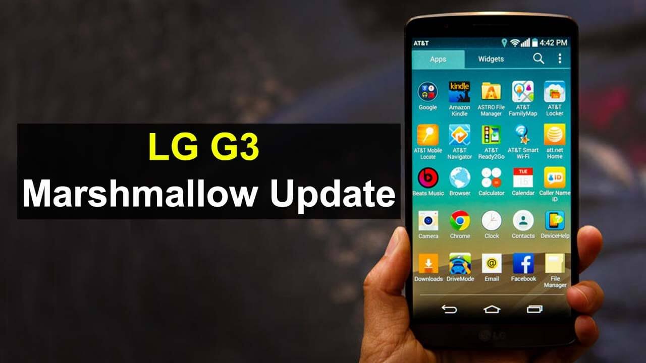 LG G3 İçin Marshmallow Güncellemesi