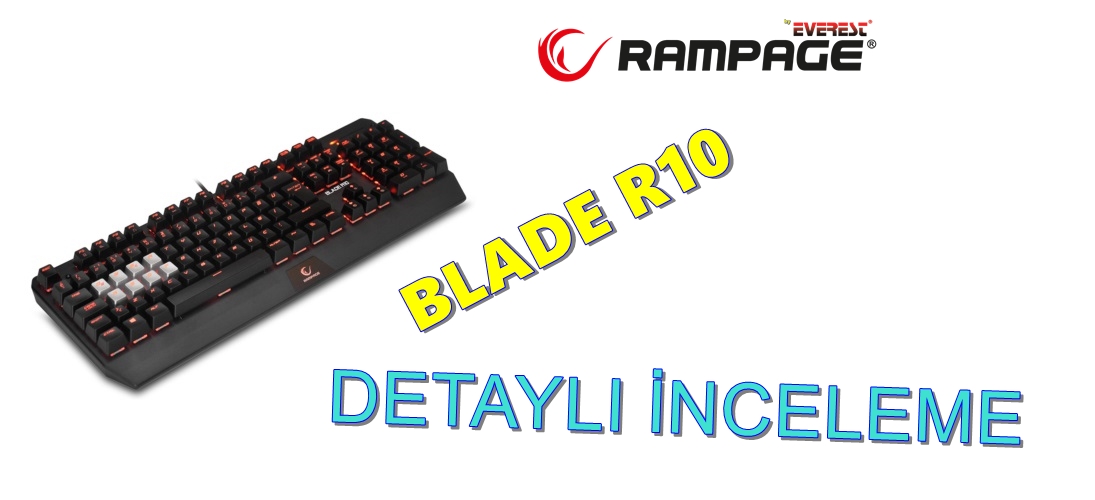 Rampage Blade R10 Brown Switch Mekanik Klavye Detaylı İnceleme