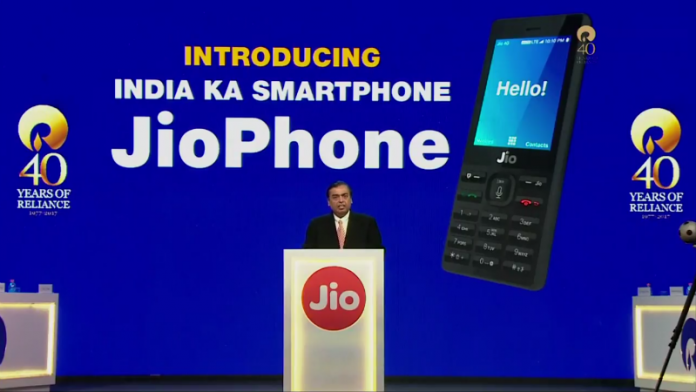 Jio’nun Gelecek Telefonu Jio Phone Tanıtıldı