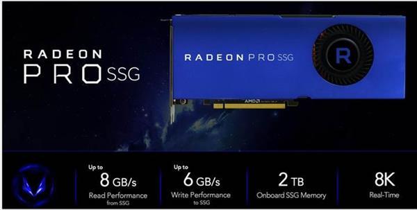 2 TB Kapasiteli AMD Radeon Pro SSG Tanıtıldı