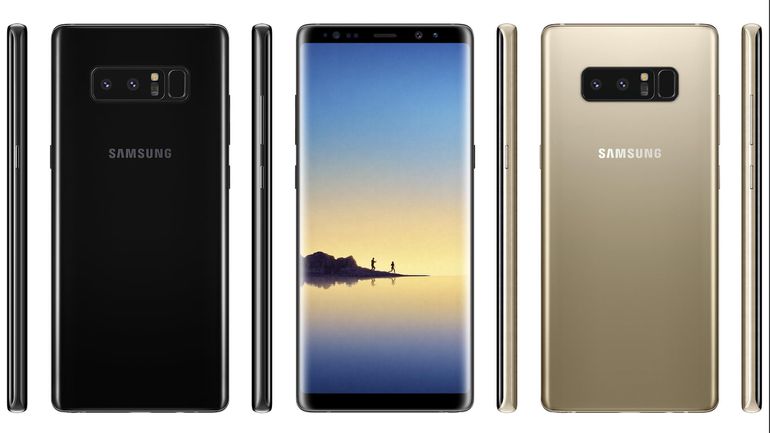 Galaxy Note 8’in Yeni Rengi İnternete Sızdı