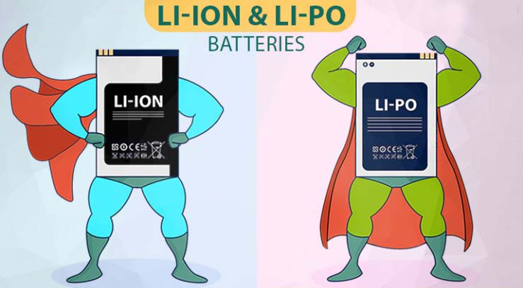 Hangi Pili Tercih Etmeli? Batarya Çeşitleri |Li-On ve Li-Po Farkları