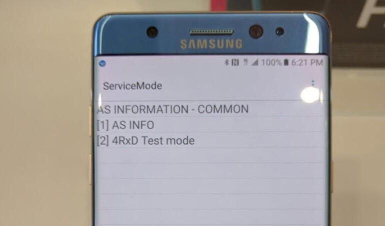 Samsung Cihazlarda Test Menüsüne Nasıl Girilir?